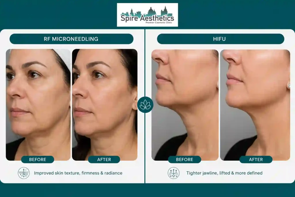 Can RF Microneedling and HIFU Be Combined Maplehurst?